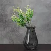 Fiori decorativi Fiore di Koko Foglie di eucalipto Vegetazione artificiale Faccia finta Dollaro d'argento Foglia Rami di piante Festa di nozze Autunno Casa