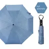 Guarda -chuvas simples negócios de moda sol guarda -chuva Proteção dobrável Anti -UV Parasol Homens e mulheres à prova de vento