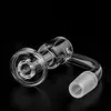 Flat Top Smoking Terp Slurper Quartz Banger With Hollow Bubbellock Ball Terp Pill 2.5mm Wall 10mm 14mm 18mm Nails for Glas Water Bongs Dab Rigs Pipes