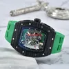 2023 fond transparent 3 broches montre à quartz lunette transparente hommes montre automatique hommes designer poignet étanche Reloj Hombre kis