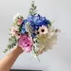 Decoratieve bloemen Mix Bouquet Artificial Wedding Flower Home Party Travel Ornamenten