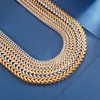 6mm/8mm 26inch (66 cm) MENS Vete Link Chain Halsband Rostfritt stål Fashion Golden Silver Jewelry Father Gifts Hiphop