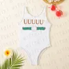 Kids Bikinis Swimsuits Sweet Girls Swimwear Luxury Classic Letter One Piece Swim Wear Outdoor Beach Travel Vacation Bathing Suit5069231