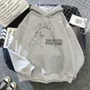 Mens Hoodies Sweatshirts Anime Hoodie Japanese Cartoon Totoro Hoodies unisex kawaii Miyazaki Hayao Studio Ghibli Streetwear Harajuku Grey Sweatshirts 230224