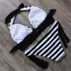 Mulheres femininas Bandea Halter Sexy Women Bikini Confir