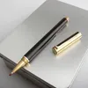 Color Choose Woody Rollerball Pen Metal Pens Ball Caneta Bronze Gifts Roller 0.5mm Black Refill