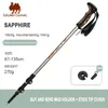 Trekking Poles Golden Camel Outdoor Walking Sticks Mountaineering Aluminium Alloy Nonslip SelfDefense Crutches Handing Stick Camping Supplies J230224