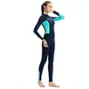 Mulheres de banho feminina Mulheres de um pedaço de corpo solar de corpo solar de corpo inteiro Terno de mergulho para Lady Snorkeling Surf Surf Surf Surf Surf Surf Surf
