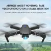 Intelligent Uav 2023 Quadcopter E88 Pro WIFI FPV Drone With Wide Angle HD 4K 1080P Camera Height Hold RC Foldable Dron Gift Toy 230224