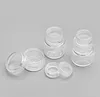 Jars Cosmetic Sample Empty Container 5ML Plastic Round Pot Screw Cap Lid Small Tiny 5G Bottle for Make Up Eye Shadow Nails 1 3 5 10 20 30 Gram Wholesale