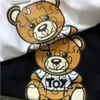 Summer Women Designers Teddy bear T Shirts Loose Oversize Tees Apparel Fashion Tops Mans Casual Chest Letter Shirt Luxury Clothes Couple's Tshirts