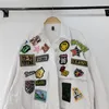 Jackets femininos Spring Autumn Jacket Women Coat Patches Patchwork