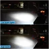 CAR DVR Annan Auto Electronics High Power LED Motorcykelljus BA20D P15D H4 Strålkastare BBS -delar HI/LO BEAM LENS RGB Lampor för Moto Accesso DHNDM