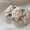 First Walkers Dollbling Baroque Glam Girl First Walking Shoes Golden Crown Exotic Bohemia Unique Bling Gorgeous Infant Crib Shoes 230223