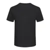 Tasarımcı Erkek Tişörtleri Siyah ve Beyaz Üçgen Tahta Çıkartmaları% 100 Pamuk Pamuk Nefes Alabilir Kırışıklık Dayanıklı Moda Günlük Sokak Alfabesi Baskı Mürettebat Kısa