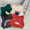 Clothing Sets Summer Children T Shirts Sleeveless Tops for Kids Cartoon Boys Tees Girls T shirt Toddler Undershirts Baby Underwear 230224