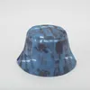 Chapeau de bassin Cap Lulus Tie-Dye Bucket Hats avec logo Spring Automne Cotton Pisherman CAP FEMME FEMME CAPS SUM
