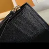 Genuine LEather Women's Wallets Sold with Box Embossed Leather Solid color Short Wallet281g