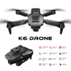 Mini Drone professionnel K6 4K HD caméra WIFI FPV 360 évitement d'obstacles complet suivi intelligent pliable quadrirotor RC Drones K6