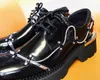 마틴 신발 영국 스타일 블랙 키 증가 남성 T 무대 신발 공식적인 정장 드레스 신발