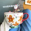 Muggar freeshippi retro keramisk kaffemugg japansk handmålad resekopp stoare keramik dryck tecup tumble taza ceramica