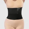 Kvinnors formar midja trimmer mage wrap bastu body shaper bekväm midjeband justerbar svart osynlig tränare bälte för fitness kvinnor