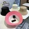 2023 Designer Fashion Bucket Hat For Man Woman Street Cap gemonteerde hoeden 19 Kleur met letters Hoge kwaliteit Cap N1