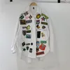 Damesjassen Spring herfst Denim Jacket Women Coat Patches Patchwork onregelmatige streetwear lange mouw mode vid jean jassen