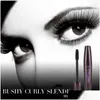 Mascara Qic Brand Eyes Makeup Black Women Make Up Waterproof Mascaras Eyelashes Beauty Cosmetics Tool Eye Lashes Curlers Drop Delive Dh6Gm