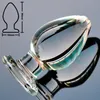 50mm Grand cristal godemichet anal boule de vagin gros verre pyrex gode anal perle faux pénis adulte masturber jouets sexuels pour femmes hommes gay S11519789