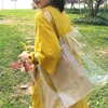 Evening Bags Fashion Transparent Bag Clear PVC Handbag For Women Crystal Large Tote Shopping Female Shoulder 2023 Brand Design