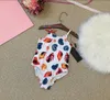 Flickor barn badkläder ett stycke bikinis underkläder brev tryck designer baddräkter baby flicka barn baddräkt kläder