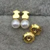 925 Srebrne kolczyki złote kolczyki dla dzieci z perłami Pasuje do europejskiego darowi