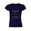 Kvinnors t-skjortor pengar som ringer deline eller acceptera roliga tee mens bomull kort hylsa t-shirt
