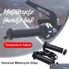 Stuur? Motorfietsverwarmde handgrepen 22 mm elektrisch gevormde staaf ATV -verwarmers Stel de temperatuurstempel DRAP Afgifte Mobiles Motor DHNW2