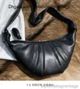 Shoulder Bags Evening Lemaire Cow Horn Bun Kesong Sheepskin One Oblique Span Dumpling Small Genuine Leather Underarm French Stick 0224V23