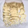 613 color 13x4 Silk base lace frontal 100% remy straight body wave ship out in 2 weeks