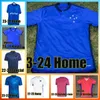 23/24 Cruzeiro Esporte Clube Home Nieuwste voetbalshirts outubro rosa versie 2022 2023 GIOVANNI EDU BRUNO JOSE 1993 94 retro voetbalshirt camisa Kits sok sets