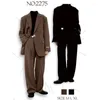 Abiti da uomo Solid Lock Design Suit Nero Marrone Manica lunga Giacche slim Classico Semplice Tendenza Moda Casual Abbigliamento da uomo 2023 Quattro