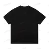 xinxinbuy Men designer Tee t shirt 23ss Paris sea wave rabbit Letter print short sleeve cotton women white black khaki XS-XL