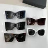 대형 검은 색 선글라스 고양이 눈 큰 프레임 태양 안경 Sunnies 여성 디자이너 선글라스 occhiali da sole Sunnies UV400 Eyewear with Box