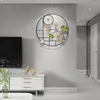 Horloges murales personnalisées Simple noir Funky horloge numérique Unique 3d rond luxe Reloj De Pared Design moderne WW50WC