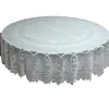 Nappe De Table Blanc Ou Crème Dentelle Cuisine Nappe Ronde Oblongue Choix Couverture Thé Tablewaer 20Mar27