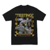 T-shirts pour hommes Rapper ASAP Rocky Graphic Aesthetics T-shirts Hip Hop Coton À Manches Courtes Lâche Casual Couple T-Shirt Harajuku Streetwear Tshirt L230224