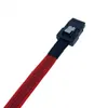 0,5 m/1m PC Hard State Drive Data Cable Mini SAS SFF-8087 tot 4SATA ​​36P 4SATA3.0 Rechte splitter Cord Line