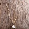 Pendant Necklaces RH Fashion Choker Necklace Collar Statement Hip Hop Chunky Chain Star / Cross Charm Punk