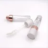 Storage Bottles 10/30/50pcs 5ml Lip Gloss Tubes Empty Plastic Lipgloss Container With Wand White/Black Cap Glaze Cosmetic Packing Bottle