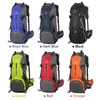 Buitenzakken 60l Waterdichte wandelrugzak Vrouwen wandelen Camping Bag Army Man Hunting Mountain Backpacks Regen Cover Rucksack