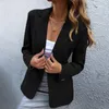 Damespakken vrouwen blazer zachte comfortabele lange mouwen vrouwelijke pak jas-commuter kleding vrouw herfstjack