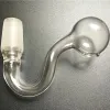 Tuyau de brûleur à mazout en verre Pyrex narguilé 10mm 14mm 18mm joint mâle femelle unique tuyaux de fumée en verre épais